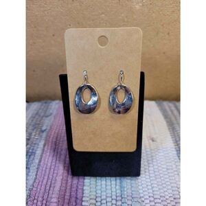 (3 for $15)~JoMa~ Silvertone Dangle Earrings- NWT